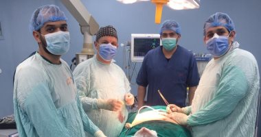 فريق جراحى ببنها التعليمى ينقذ حياة مسنة تعانى اختناق بفتق ضخم بجدار الأمعاء وانسدادها