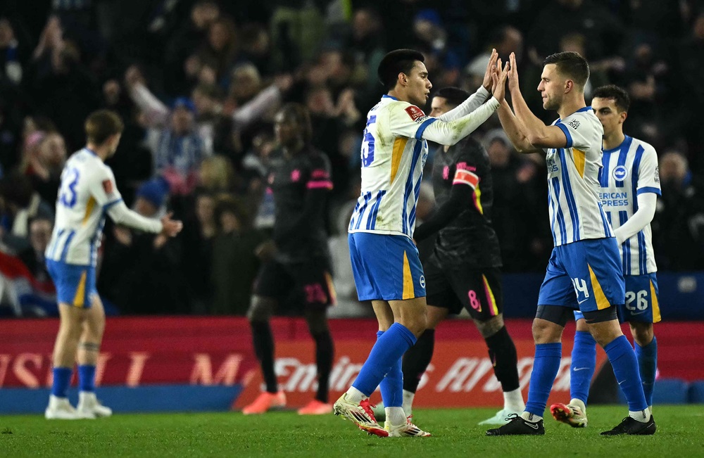 تأهل برايتون ونيوكاسل لدور الـ16 بكأس الاتحاد الإنجليزي على حساب ت